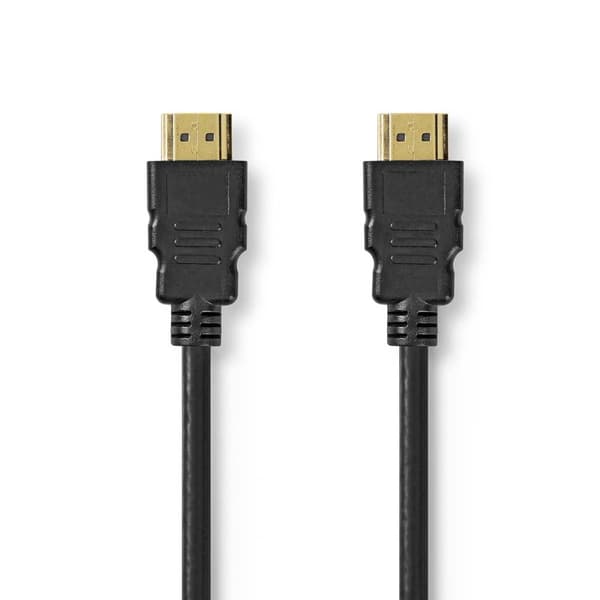 Nedis Ultra High Speed ​​HDMI ™ Cable | HDMI ™ -kontakt | HDMI ™ -kontakt | 8K@60Hz | 48 Gbps | 5.00 m | Rund | 8.3 mm | Sort | Label