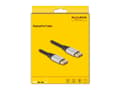 Miniatyrbild 4 av 5: Delock - DisplayPort-kabel - DisplayPort (hane) till DisplayPort (hane) - DisplayPort 2.1 - 2 m - guldpläterade kontakter, stöd för 16K 60 Hz (15.360