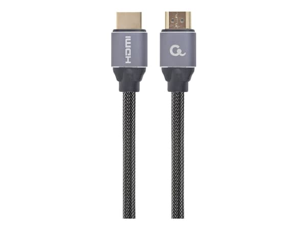 Cablexpert Premium series - High Speed - HDMI-kabel med Ethernet - HDMI hann til HDMI hann - 2 m - 4K-støtte, støtter 21:9 kinosideforhold