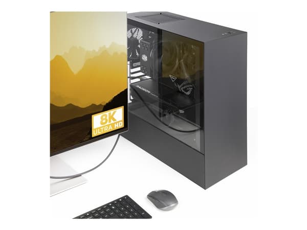 StarTech.com 1m DisplayPort 2.1 Cable, VESA-Certified, DP40 DP 2.1 Cable - DisplayPort-kabel - DisplayPort (hane) spärrad till DisplayPort (hane) spä