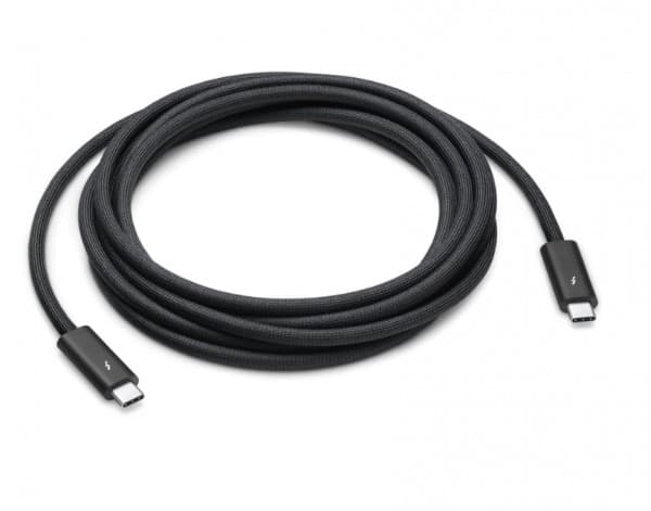 Apple Thunderbolt 4 Pro - Thunderbolt-kabel - 24 pin USB-C (hann) til 24 pin USB-C (hann) - USB 3.2 / USB4 / Thunderbolt 3 / Thunderbolt 4 / DisplayP