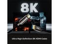 Pikkukuva 4 / 5: Unitek optinen kaapeli HDMI 2.1 AOC 8K 120Hz 10m