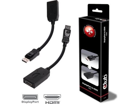 CLUB 3D-SKÄRM TILL HDMI-ADAPTER