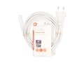 Miniatyrbilde 3 av 3: Nedis CEGL11040WT30, 3 m, Strømplugg type C, IEC 320