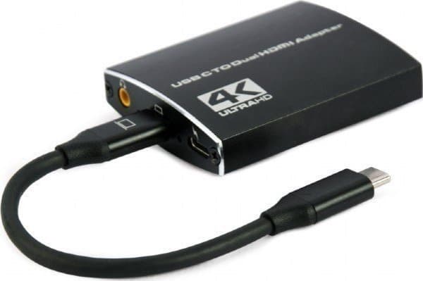 Gembird A-CM-HDMIF2-01, 0,15 m, HDMI Type C (Mini), HDMI Type C (Mini), Sort