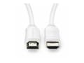 Miniatyrbilde 3 av 5: MicroConnect - Ultra High Speed - HDMI-kabel med Ethernet - HDMI hann til HDMI hann - 10 m - hvit - 4K-støtte