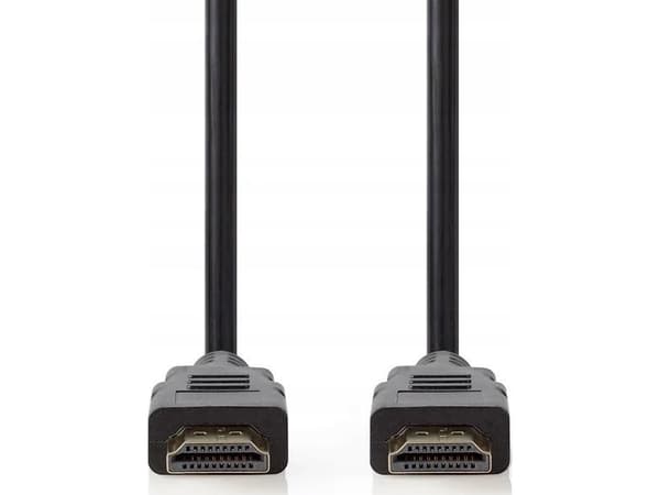 Nedis CVGP34050BK20, 2 m, HDMI-tyyppi A (vakio), HDMI-tyyppi A (vakio), Musta