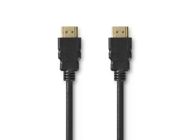 Nedis CVGP34050BK20, 2 m, HDMI-tyyppi A (vakio), HDMI-tyyppi A (vakio), Musta