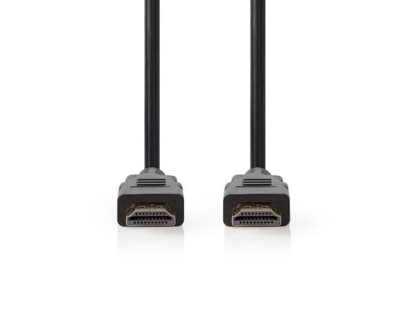 Nedis CVGP34050BK20, 2 m, HDMI-tyyppi A (vakio), HDMI-tyyppi A (vakio), Musta