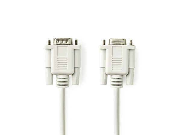 Nedis CCGL52010IV20, 2 m, VGA (D-Sub), VGA (D-Sub), Hunkjønn, Hankjønn, Elfenben