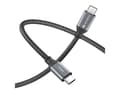 Miniatyrbild 3 av 5: sonero SPC-U320-005, 0,5 m, USB C, USB C, USB 3.2 Gen 1 (3.1 Gen 1), 5 Gbit/s, Svart, Grå