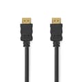 Miniatyrbild 1 av 4: Nedis High Speed ​​HDMI ™ kabel med Ethernet | HDMI™ Kontakt | HDMI™ Kontakt | 4K@60Hz | ARC | 18 Gbps | 5.00 m | Rund | PVC | Svart | Label