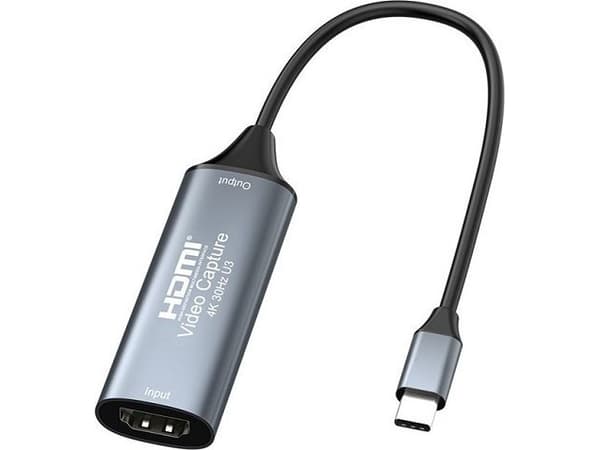 EXD Video Capture Device HDMI 4K/30Hz till USB3.0 Type-C