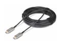 Pikkukuva 1 / 5: StarTech.com 8K-A-100F-HDMI-KAAPELI, 30,4 m, HDMI-tyyppi A (vakio), HDMI-tyyppi A (vakio), 48 Gbit/s, äänen paluukanava (ARC), musta, hopea