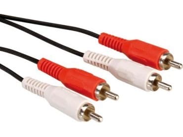 Kabel TRITON Kabel ROLINE tulp duplex M/M, 5 m