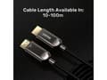 Miniatyrbilde 5 av 5: Unitek HDMI 2.1 AOC Optisk Kabel 8K 120Hz 70m