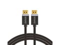 Miniatyrbild 2 av 3: Savio DisplayPort cable 2 m Black CL-166, 2 m, DisplayPort, DisplayPort, Hankoppling, Hankoppling, 7680 x 4320 pixlar