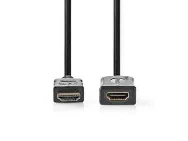 Nedis CVGL34090BK30, 3 m, HDMI Typ A (standard), HDMI Typ A (standard), 8,16 Gbit/s, Ljudreturkanal (ARC), Svart