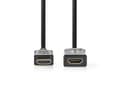 Miniatyrbild 2 av 3: Nedis CVGL34090BK30, 3 m, HDMI Typ A (standard), HDMI Typ A (standard), 8,16 Gbit/s, Ljudreturkanal (ARC), Svart