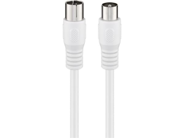 Goobay 58807, 1,5 m, Hvit