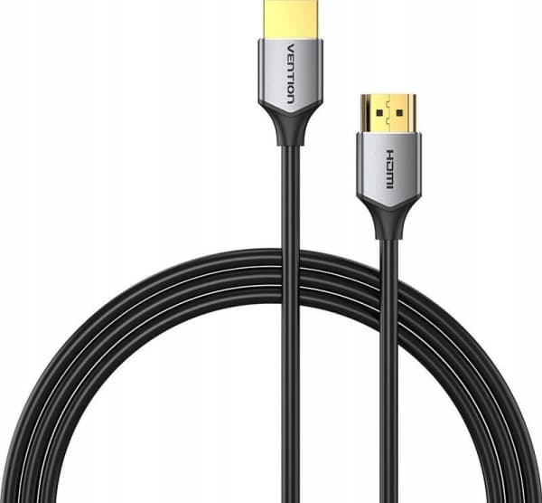 Ultra thin HD HDMI cable 3m Vention ALEHI (Gray)