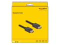 Miniatyrbild 3 av 4: Delock - DisplayPort-kabel - DisplayPort (hane) spärrad till DisplayPort (hane) spärrad - DisplayPort 2.1 - 1.8 m - stöd för 16K 60 Hz (15.360x8640),