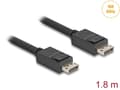 Miniatyrbild 4 av 4: Delock - DisplayPort-kabel - DisplayPort (hane) spärrad till DisplayPort (hane) spärrad - DisplayPort 2.1 - 1.8 m - stöd för 16K 60 Hz (15.360x8640),