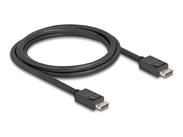 Delock - DisplayPort-kabel - DisplayPort (hane) spärrad till DisplayPort (hane) spärrad - DisplayPort 2.1 - 1.8 m - stöd för 16K 60 Hz (15.360x8640),