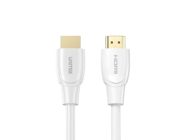 Unitek HDMI 2.0 4K kabel hvit 3m