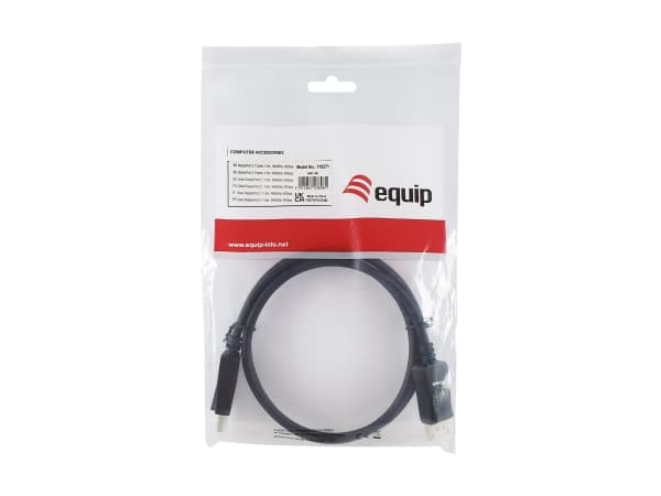 Equip 119271, 1 m, DisplayPort, DisplayPort, Hankjønn, Hankjønn, 15360 x 8640 piksler