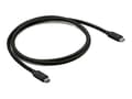 Miniatyrbild 2 av 5: Club 3D - USB-kabel - 24 pin USB-C (hane) till 24 pin USB-C (hane) - USB 3.2 Gen 2 / USB4 / Thunderbolt 3 / Thunderbolt 4 / Thunderbolt 5 - 1 m - 8K2