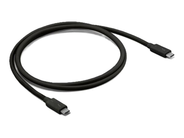 Club 3D - USB-kabel - 24 pin USB-C (hane) till 24 pin USB-C (hane) - USB 3.2 Gen 2 / USB4 / Thunderbolt 3 / Thunderbolt 4 / Thunderbolt 5 - 1 m - 8K2