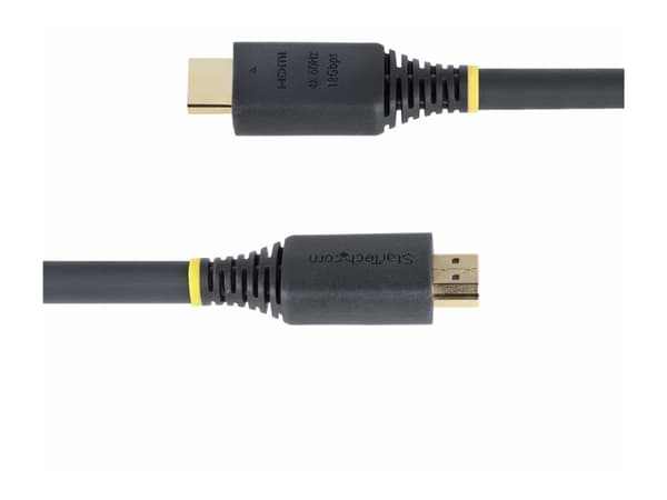 StarTech.com 5m (16.4ft) Premium Certified High Speed HDMI Cable, 4K60Hz - Premium hög hastighet - HDMI-kabel med Ethernet - HDMI hane till HDMI hane