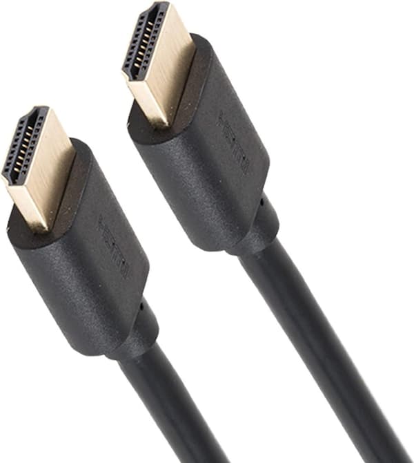 HDMI-kabel 4K 60Hz, HDMI 2.0, svart, 1 m