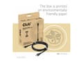 Miniatyrbild 4 av 5: Club 3D - DisplayPort-kabel - DisplayPort (hane) till DisplayPort (hane) - DisplayPort 2.1 - 3 m - VESA DP54 Certified, 8K120 Hz (7680 x 4320) stöd -
