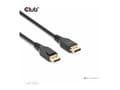 Miniatyrbild 5 av 5: Club 3D - DisplayPort-kabel - DisplayPort (hane) till DisplayPort (hane) - DisplayPort 2.1 - 3 m - VESA DP54 Certified, 8K120 Hz (7680 x 4320) stöd -