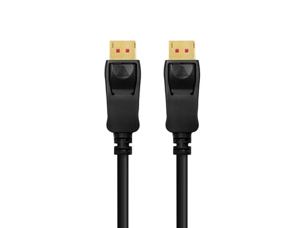 LogiLink CDV0100, 10 m, DisplayPort, DisplayPort, Hankjønn, Hankjønn, 7680 x 4320 piksler
