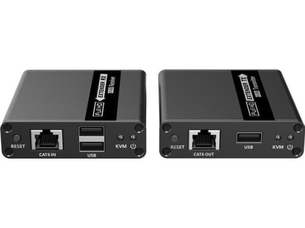 PremiumCord PremiumCord PremiumCord HDMI KVM pidennyskaapeli FULL HD 1080p 70m s přenosem USB