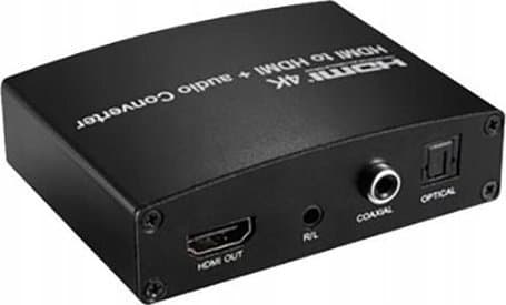 Kabel PremiumCord PREMIUMCORD HDMI 4K lydavtrekker med lydseparasjon til stereokontakt, SPDIF Toslink, RCA