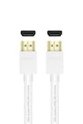 Miniatyrbillede 2 af 3: QNECT Premium højhastigheds-HDMI m/Eth 4K UHD 18GB, 2m, Vit