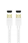 Miniatyrbillede 1 af 3: QNECT Premium højhastigheds-HDMI m/Eth 4K UHD 18GB, 2m, Vit