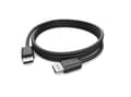 Miniatyrbild 5 av 5: Dell CB325D - DisplayPort-kabel - DisplayPort (hane) till DisplayPort (hane) - DisplayPort 1.4 - 1.8 m - 8K60Hz stöd, 5K60Hz stöd, 4K120Hz stöd, HDR-