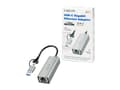Miniatyrbild 4 av 5: LogiLink UA0238B, Kabel, USB Type-A/USB Type-C, Ethernet, 1000 Mbit/s, Grå