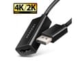 Miniatyrbild 1 av 2: AXAGON RVD-HI20N, DisplayPort -> HDMI 2.0b konwerter / adapter, 4K/60Hz
