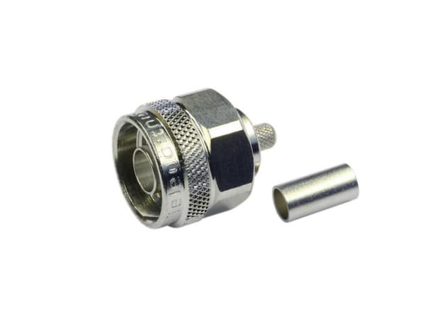 Telegärtner N Straight Plug Crimp G1 (RG-58C/U) crimp/crimp