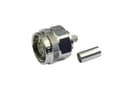 Miniatyrbilde 1 av 2: Telegärtner N Straight Plug Crimp G1 (RG-58C/U) crimp/crimp