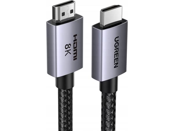 Ugreen HD171 35376 kabel med HDMI 2.1 8K-anslutningar certifierad 5 m - grå