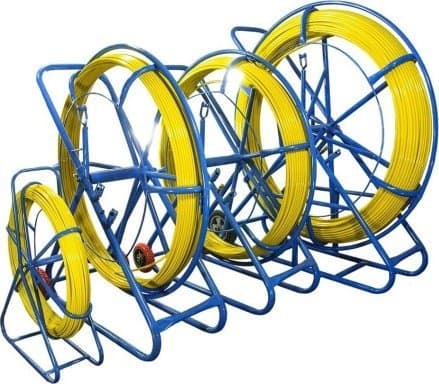 Extralink EX.15982, Blå, Gult, Fiberglass, 9 mm, 150 m, 1 hjul