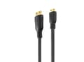 Miniatyrbild 3 av 4: Purelink PureInstall PI1200 - HDMI-kabel med Ethernet - 19 pin mini HDMI Type C hane till HDMI hane - 2 m - trippelskärmad - svart