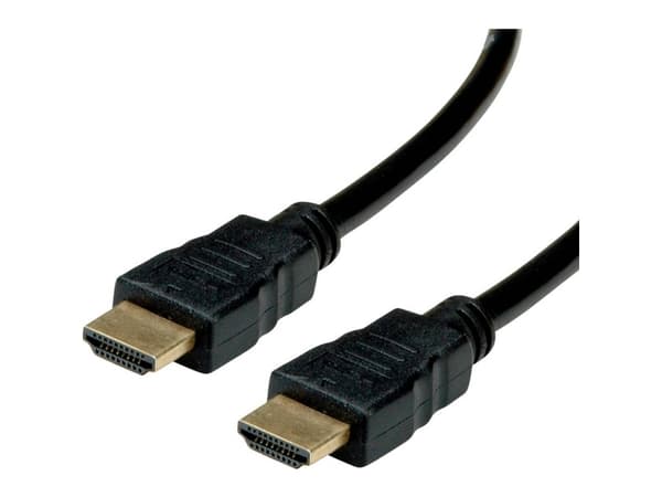 roline recycled material HDMI Tilslutningskabel HDMI-A-stik 2 m Sort 11455732 HDMI-kabel